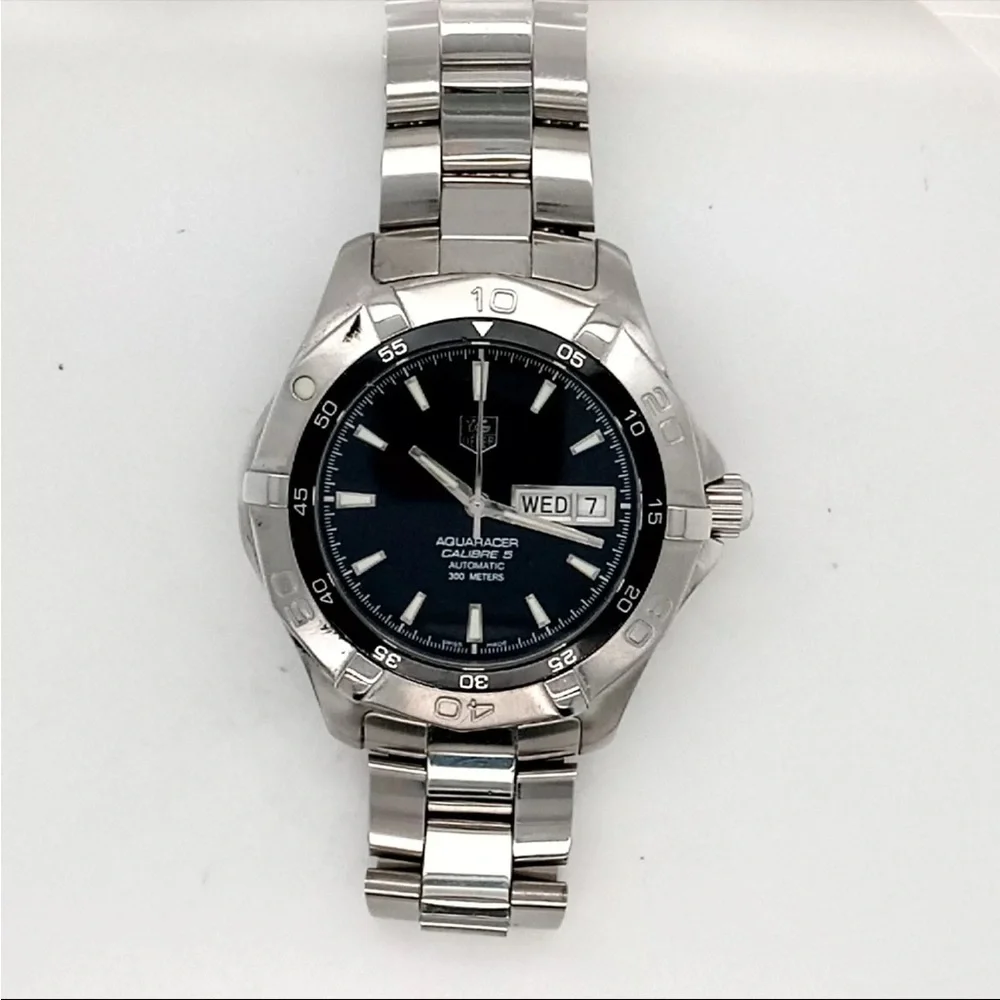 Tag Heuer Men's WAF2010.BA0818 Aquaracer Automatic Stainless Steel Watch #95 run